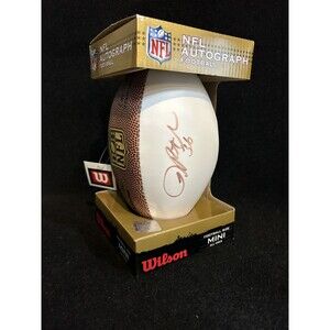 Wilson  Autograph NFL Football Mini Size Signed Leroy Butler #36 Packers P1